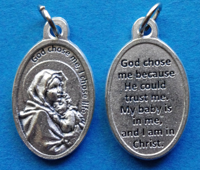 ***EXCLUSIVE*** Madonna and Child Pro-Life Medal 